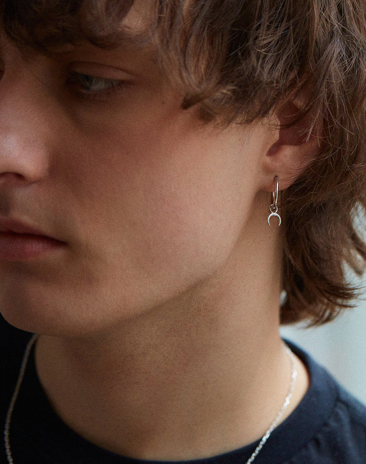 Annie Earring Charm in Silver